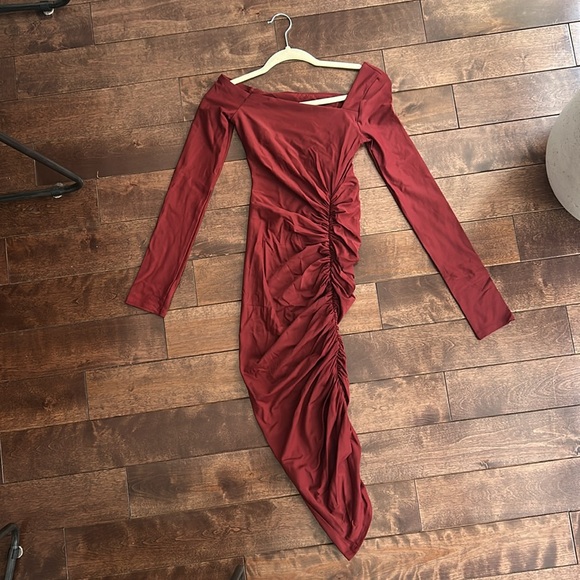 FWRD alix nyc chambers dress - Picture 4 of 5